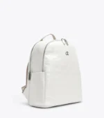 CORALINE BACKPACK WITH GLOSSY FINISH AND GRAY AXEL SS26 - Image 6