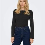 ONLNATASCHA LS BLING O-NECK CC KNT ONLY FW26-27