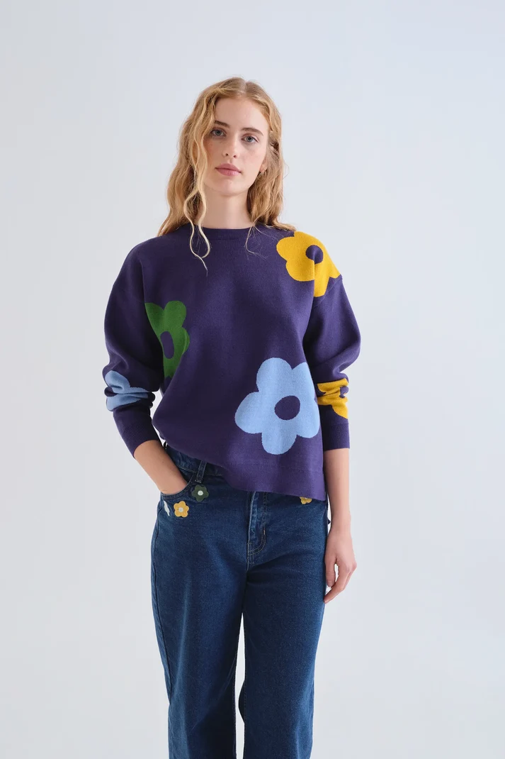 1 Πουλόβερ με στάμπα Euphonia COMPANIA FANTASTICA FW26-27 - Image 1
