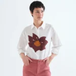 Πουκάμισο από 100% βαμβάκι με τύπωμα Flor Rivera COMPANIA FANTASTICA FW26-27