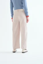 Υπόλευκο κοτλέ παντελόνι COMPANIA FANTASTICA FW26-27 - Image 2