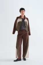 Dark gray cardigan with red heart buttons COMPANIA FANTASTICA FW26-27 - Image 3