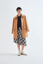 Basic navy blue cardigan COMPANIA FANTASTICA FW26-27 - Image 4