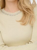 ONLNATASCHA LS BLING O-NECK CC KNT ONLY FW26-27 - Image 4