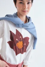 Πουκάμισο από 100% βαμβάκι με τύπωμα Flor Rivera COMPANIA FANTASTICA FW26-27 - Image 5