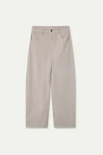 Υπόλευκο κοτλέ παντελόνι COMPANIA FANTASTICA FW26-27 - Image 6