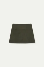 Κοτλέ μίνι φούστα σε σκούρο πράσινο COMPANIA FANTASTICA FW26-27 - Image 6
