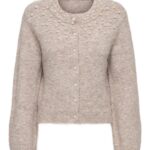 ONLMIGGIE LS O-NECK PEARL CARDI KNT ONLY FW26-27
