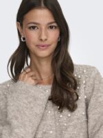 ONLMIGGIE LS O-NECK PEARL CARDI KNT ONLY FW26-27 - Image 2