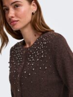 ONLMIGGIE LS O-NECK PEARL CARDI KNT ONLY FW26-27 - Image 2
