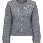 ONLMIGGIE LS O-NECK PEARL CARDI KNT ONLY FW26-27