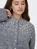 ONLMIGGIE LS O-NECK PEARL CARDI KNT ONLY FW26-27 - Image 6