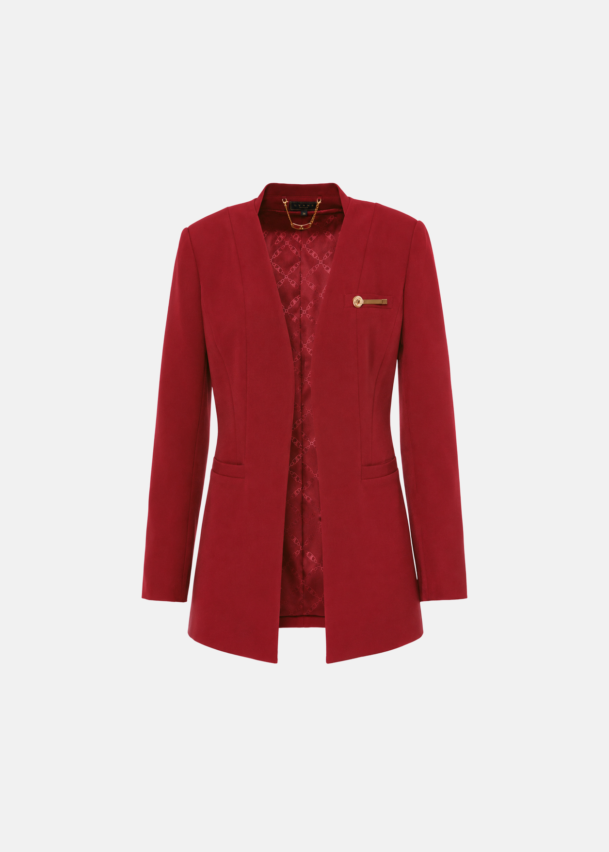 1 Μεσάτο σακάκι χωρίς γιακά LYNNE FW26-27 - Image 1