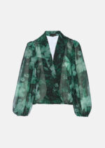 Printed wrap blouse LYNNE FW26-27