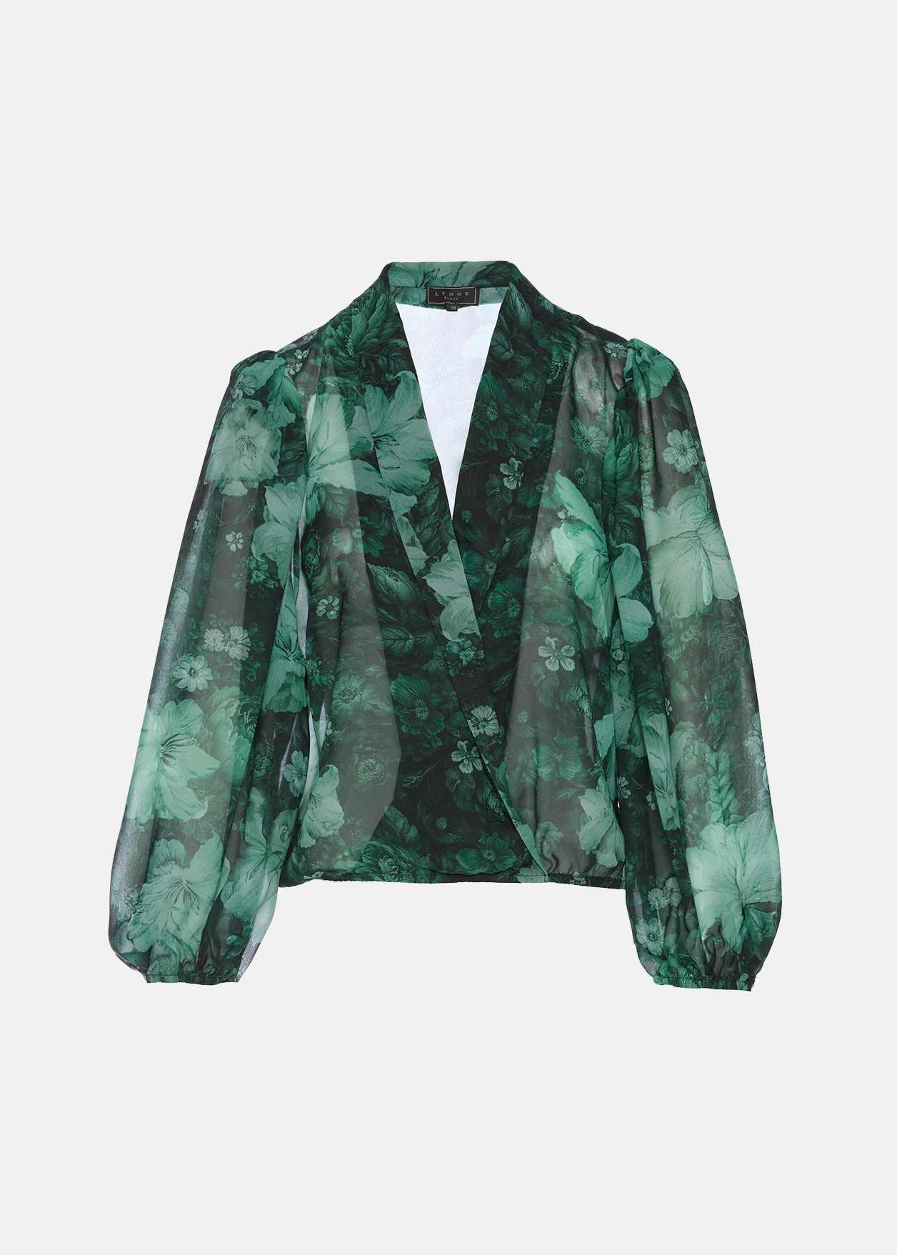 1 Printed wrap blouse LYNNE FW26-27 - Image 1