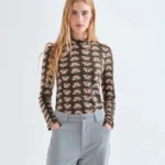 Μπλούζα με γεωμετρικά σχέδια COMPANIA FANTASTICA FW26-27
