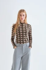 Μπλούζα με γεωμετρικά σχέδια COMPANIA FANTASTICA FW26-27