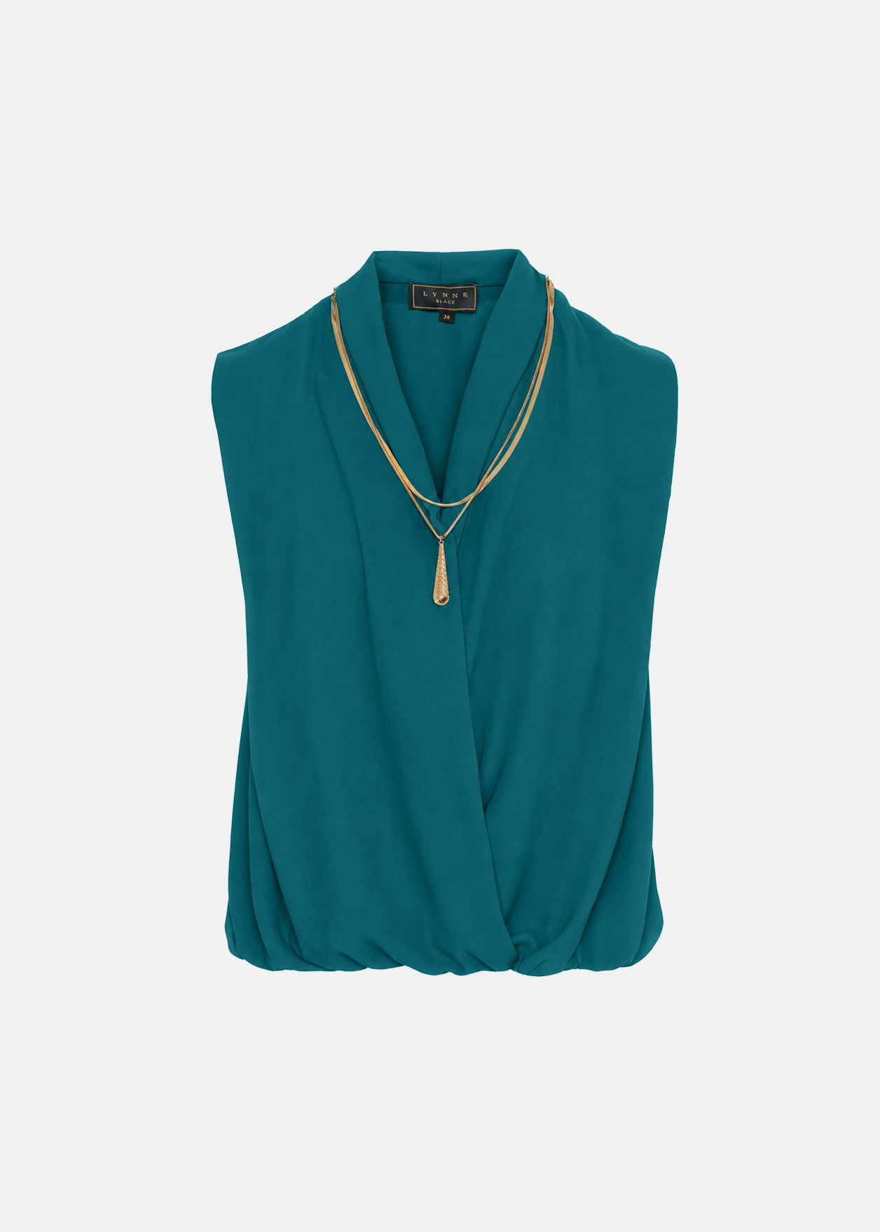 1 Sleeveless blouse with necklace LYNNE FW26-27 - Image 1