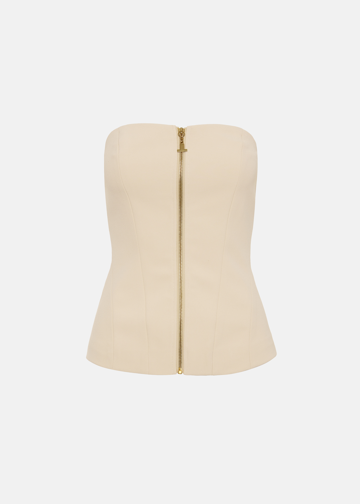 1 Στράπλες μπλούζα με φερμουάρ LYNNE FW26-27 - Image 1