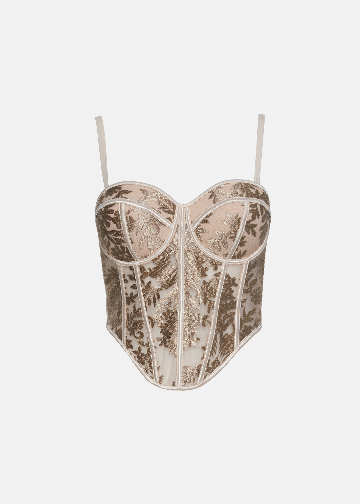 1 Asymmetric lace bodice LYNNE FW26-27 - Image 1
