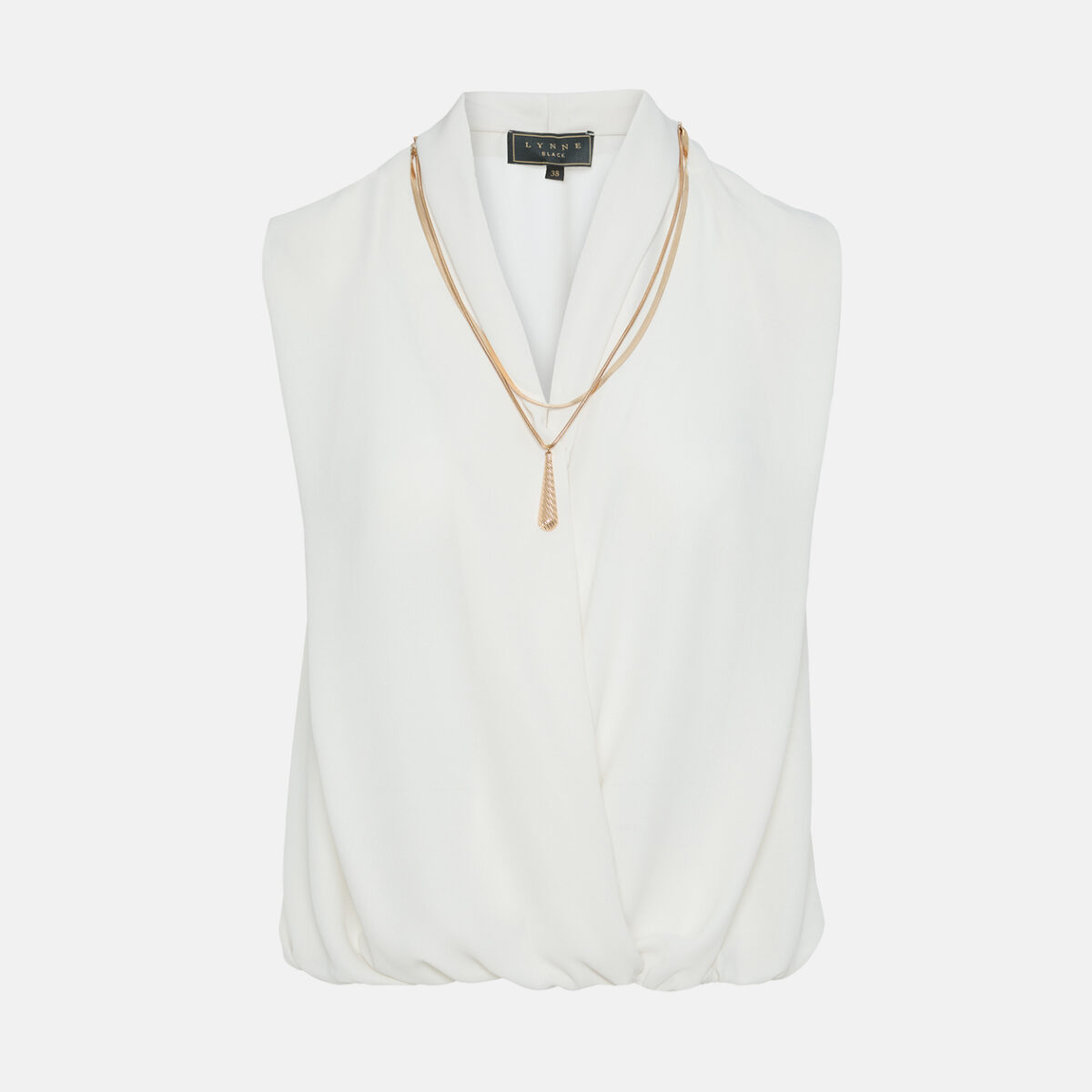 Sleeveless blouse with necklace LYNNE FW26-27