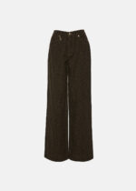 Animal print denim pants LYNNE FW26-27