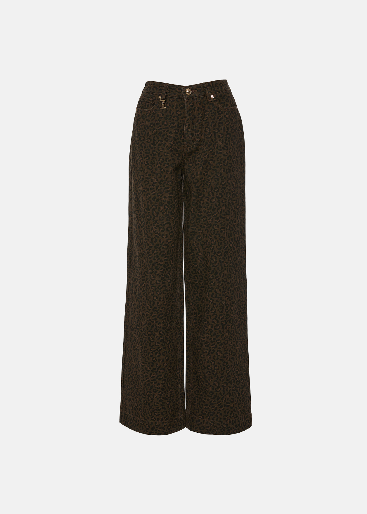 1 Animal print denim pants LYNNE FW26-27 - Image 1