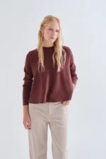 Basic brown jersey COMPANIA FANTASTICA FW26-27