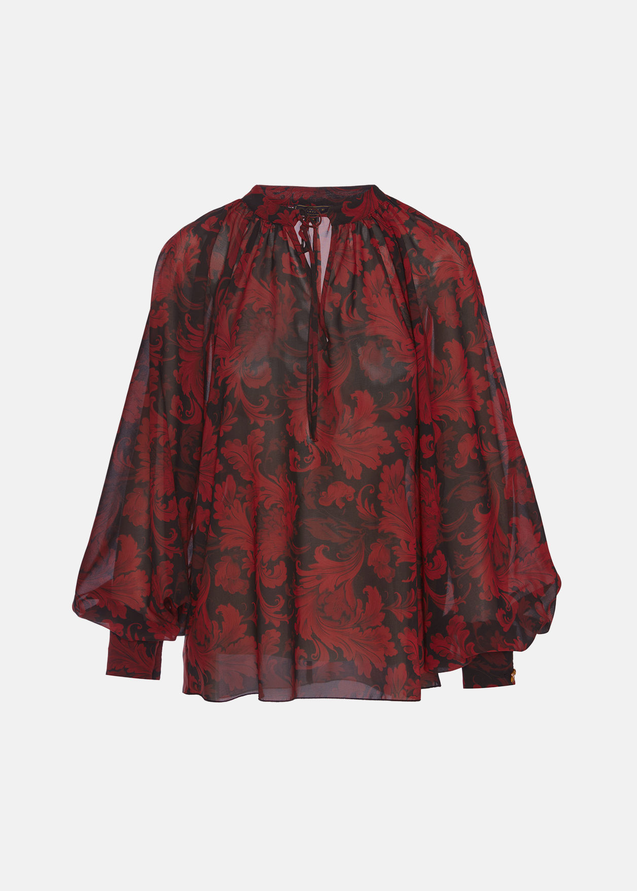1 Printed blouse with bold sleeves LYNNE FW26-27 - Image 1