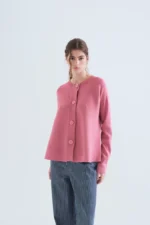 Ροζ ζακέτα COMPANIA FANTASTICA FW26-27