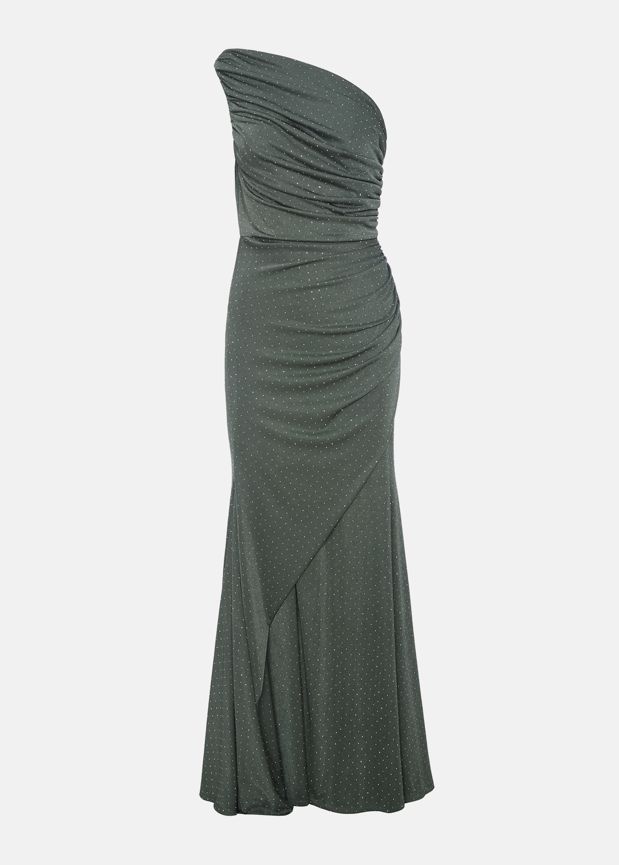 1 One-shoulder dress with rhinestones LYNNE FW26-27 - Image 1