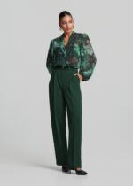 High-waisted crepe pants LYNNE FW26-27 - Image 2
