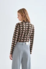 Μπλούζα με γεωμετρικά σχέδια COMPANIA FANTASTICA FW26-27 - Image 2