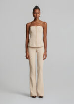 Στράπλες μπλούζα με φερμουάρ LYNNE FW26-27 - Image 2