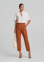 Στενό κρεπ παντελόνι LYNNE FW26-27 - Image 2