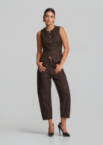 Λέοπαρ barrel παντελόνι LYNNE FW26-27 - Image 2