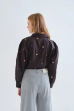 Πουκάμισο από 100% βαμβάκι με τύπωμα Candy COMPANIA FANTASTICA FW26-27 - Image 2