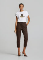 Blouse with animal print detail LYNNE FW26-27 - Image 2