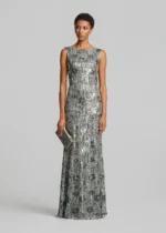 Μάξι φόρεμα με παγιέτες και drape πλάτη LYNNE FW26-27 - Image 2