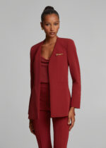 Μεσάτο σακάκι χωρίς γιακά LYNNE FW26-27 - Image 3