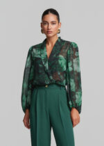 Printed wrap blouse LYNNE FW26-27 - Image 3