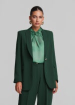 Medium crepe jacket with tie LYNNE FW26-27 - Image 3