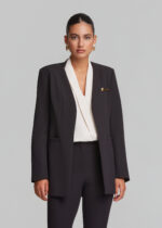 Μεσάτο σακάκι χωρίς γιακά LYNNE FW26-27 - Image 3
