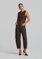 Λέοπαρ barrel παντελόνι LYNNE FW26-27 - Image 3