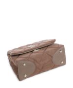 BVOLT-S Shoulder bag velvet fabric taupe/gold STEVE MADDEN FW26-27 - Image 4