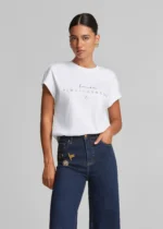 Βαμβακερή μπλούζα με τύπωμα LYNNE FW26-27 - Image 3