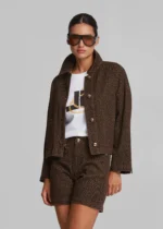 Animal print denim jacket LYNNE FW26-27 - Image 3