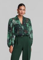 Printed wrap blouse LYNNE FW26-27 - Image 4