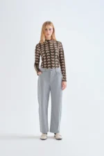 Μπλούζα με γεωμετρικά σχέδια COMPANIA FANTASTICA FW26-27 - Image 4