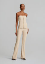 Στράπλες μπλούζα με φερμουάρ LYNNE FW26-27 - Image 4